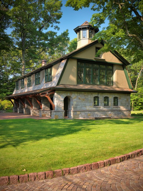 Stone Shingle Carriage House Patrick Ahearn Architect