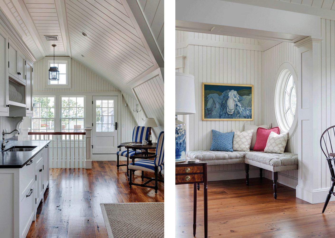 Floor to ceiling wainscoting  Bead board walls, Beadboard, House and home  magazine