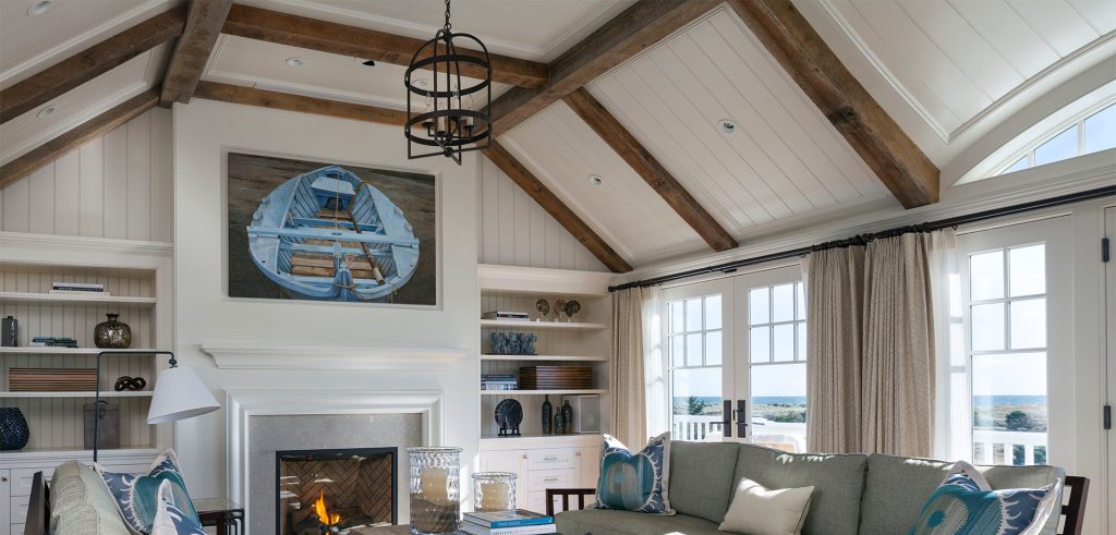 Reclaimed Wooden Beams - Patrick Ahearn Architect