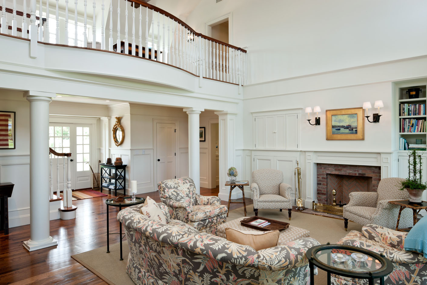 Double Height Living Space Patrick Ahearn Architect