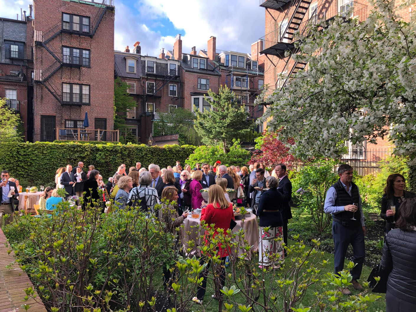 The Hidden Gardens of Beacon Hill Tour & Soirée 2019 Patrick Ahearn