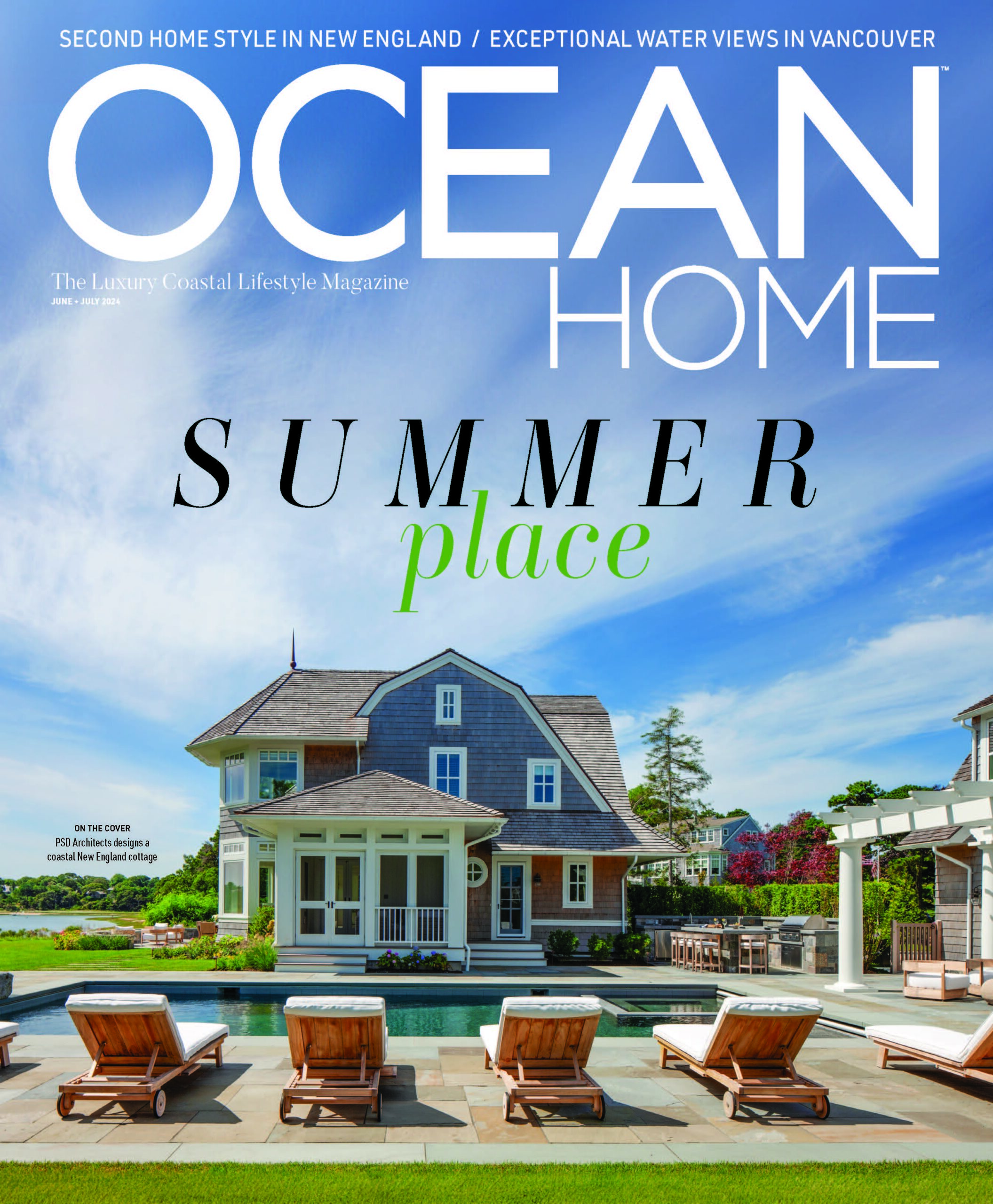 Ocean Home June July 2024 Cover