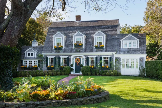 Tucked away in the heart of Edgartown Village, this thoughtfully renovated 1935 gambrel-roofed Colonial retains the intimate scale and storybook charm of a classic New England country house.

Architecture: @patrickahearnarchitect
Photo Credit: @Taylor.allegrini